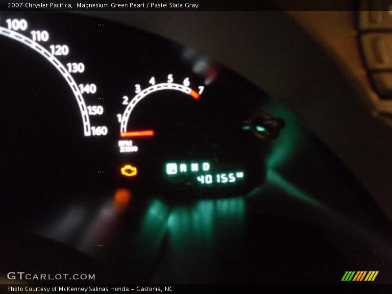 Magnesium Green Pearl / Pastel Slate Gray 2007 Chrysler Pacifica