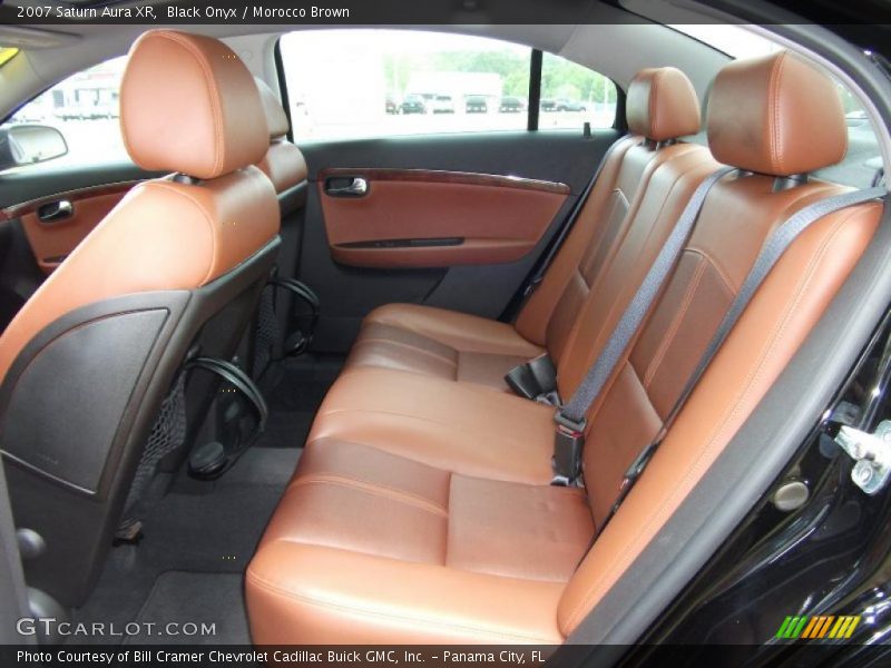 Black Onyx / Morocco Brown 2007 Saturn Aura XR