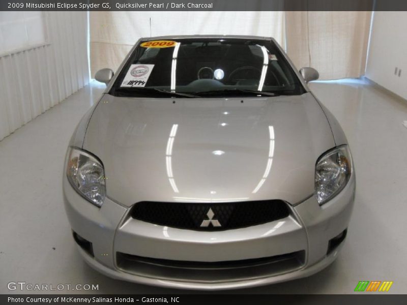 Quicksilver Pearl / Dark Charcoal 2009 Mitsubishi Eclipse Spyder GS