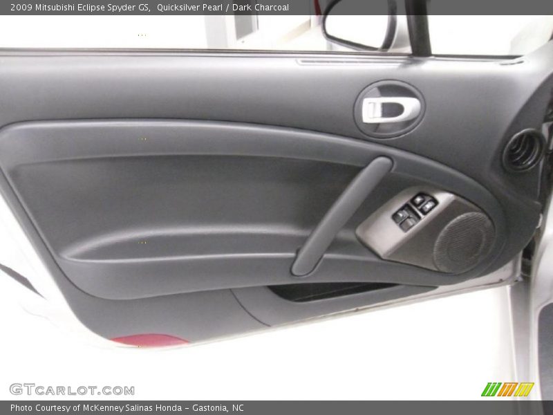 Quicksilver Pearl / Dark Charcoal 2009 Mitsubishi Eclipse Spyder GS