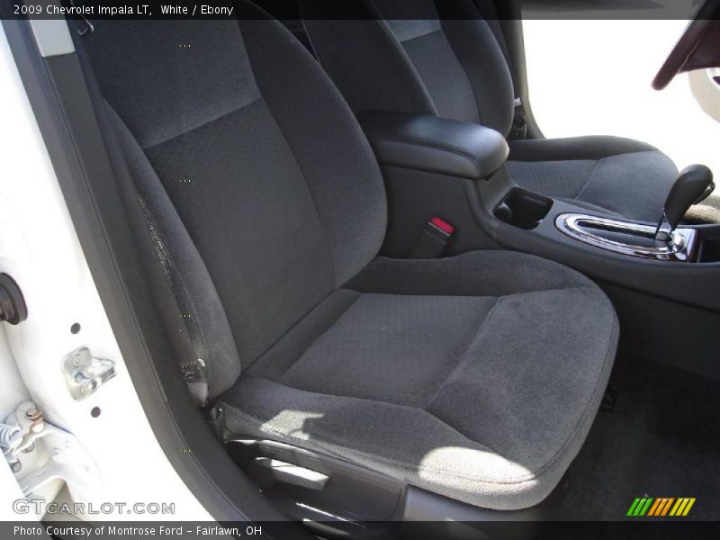 White / Ebony 2009 Chevrolet Impala LT