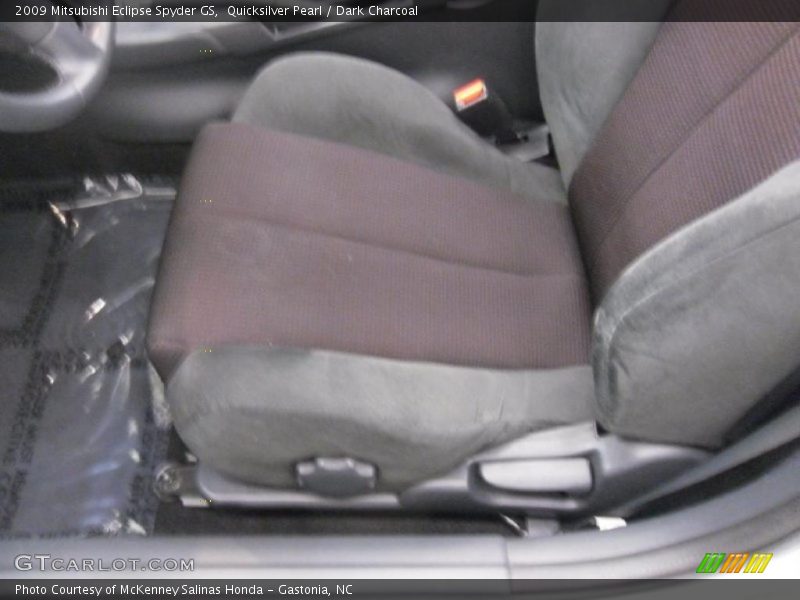 Quicksilver Pearl / Dark Charcoal 2009 Mitsubishi Eclipse Spyder GS