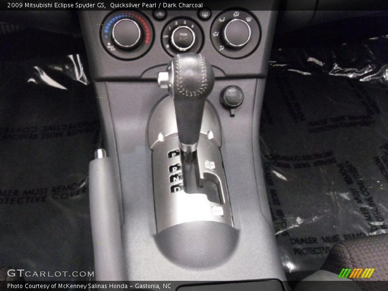 Quicksilver Pearl / Dark Charcoal 2009 Mitsubishi Eclipse Spyder GS
