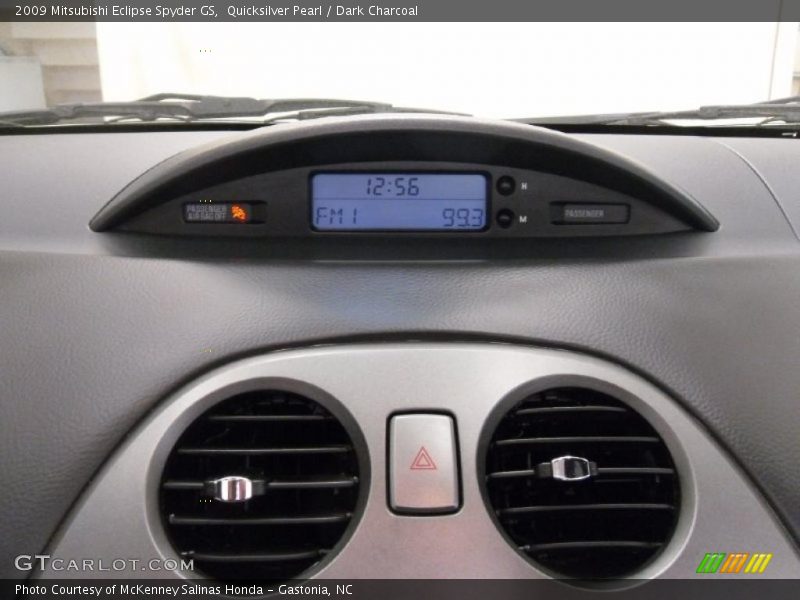 Quicksilver Pearl / Dark Charcoal 2009 Mitsubishi Eclipse Spyder GS