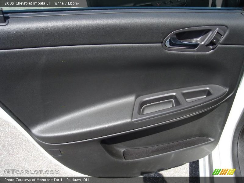 White / Ebony 2009 Chevrolet Impala LT