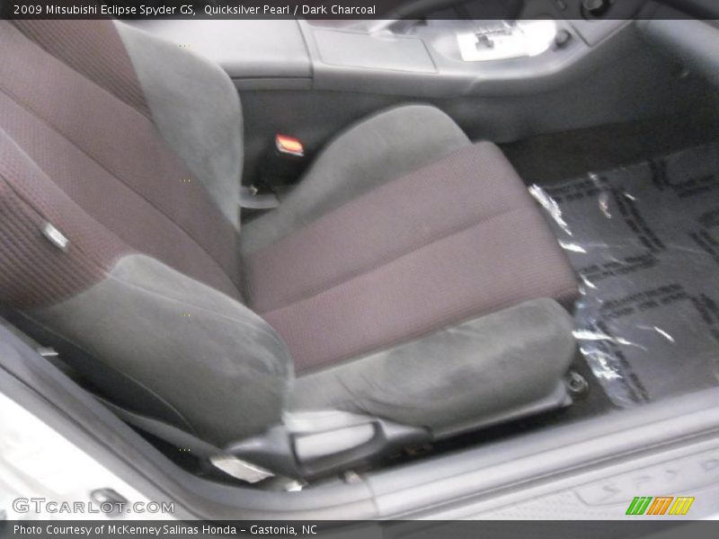 Quicksilver Pearl / Dark Charcoal 2009 Mitsubishi Eclipse Spyder GS