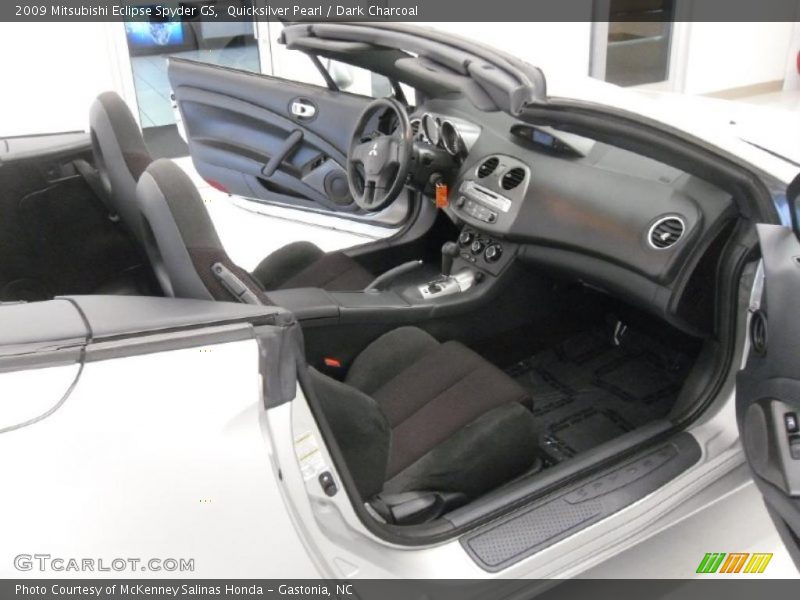 Quicksilver Pearl / Dark Charcoal 2009 Mitsubishi Eclipse Spyder GS