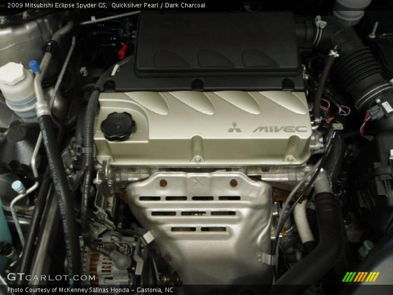 Quicksilver Pearl / Dark Charcoal 2009 Mitsubishi Eclipse Spyder GS