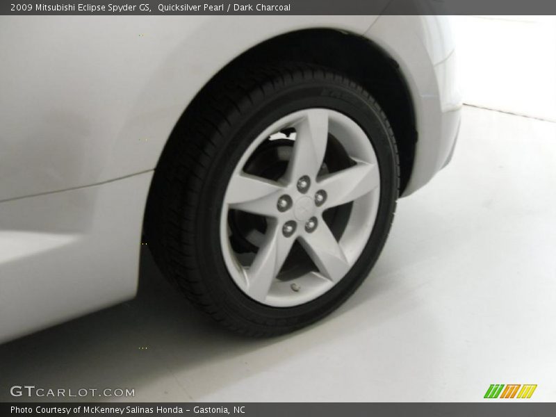 Quicksilver Pearl / Dark Charcoal 2009 Mitsubishi Eclipse Spyder GS
