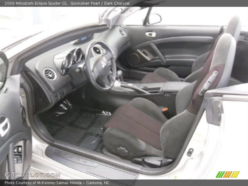 Quicksilver Pearl / Dark Charcoal 2009 Mitsubishi Eclipse Spyder GS