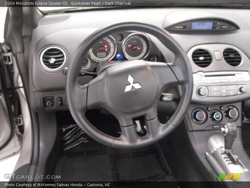 Quicksilver Pearl / Dark Charcoal 2009 Mitsubishi Eclipse Spyder GS