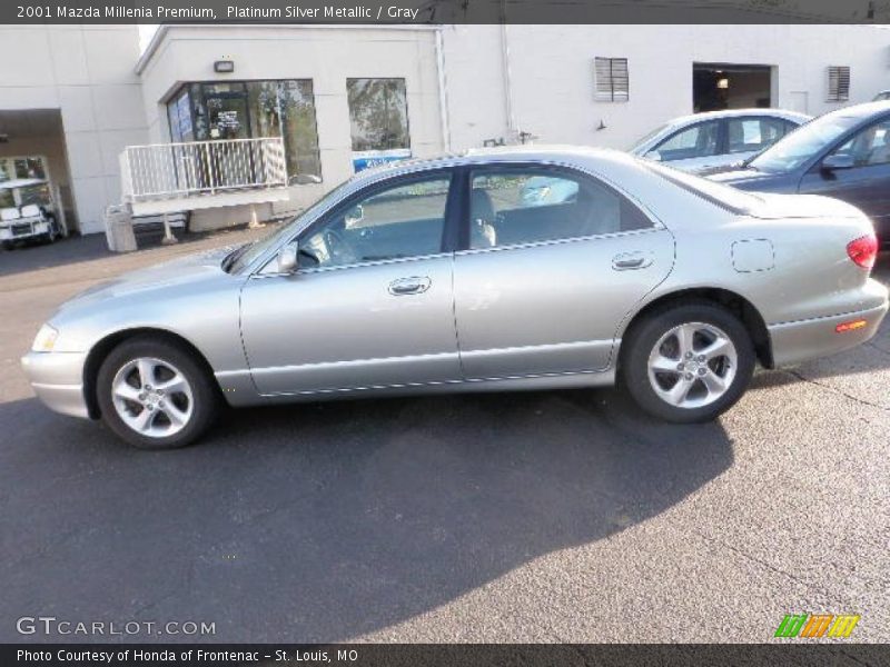 Platinum Silver Metallic / Gray 2001 Mazda Millenia Premium