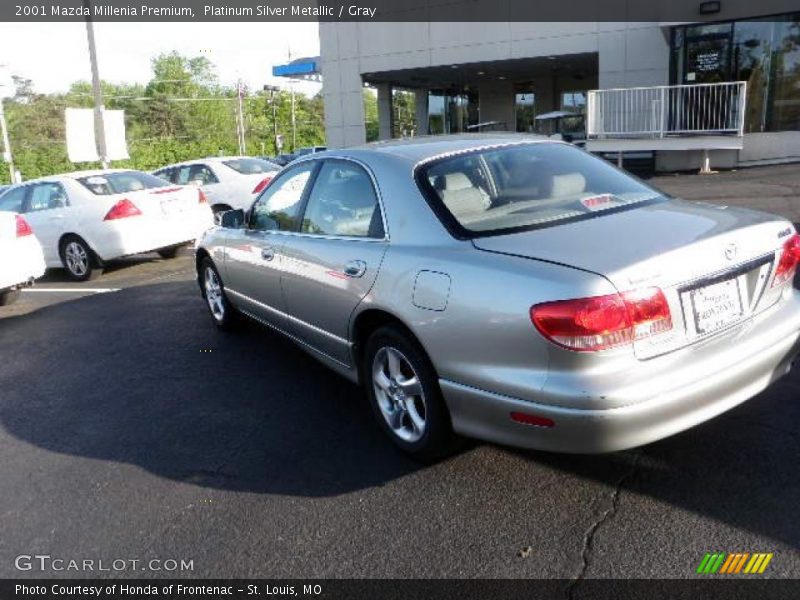Platinum Silver Metallic / Gray 2001 Mazda Millenia Premium