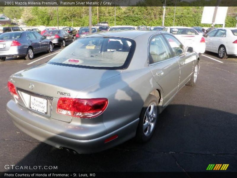 Platinum Silver Metallic / Gray 2001 Mazda Millenia Premium