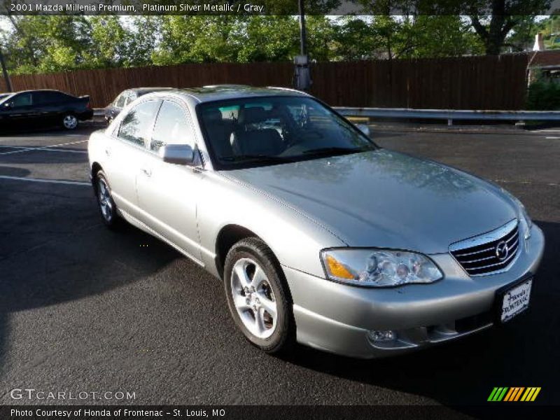 Platinum Silver Metallic / Gray 2001 Mazda Millenia Premium