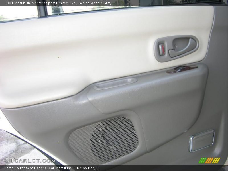 Alpine White / Gray 2001 Mitsubishi Montero Sport Limited 4x4