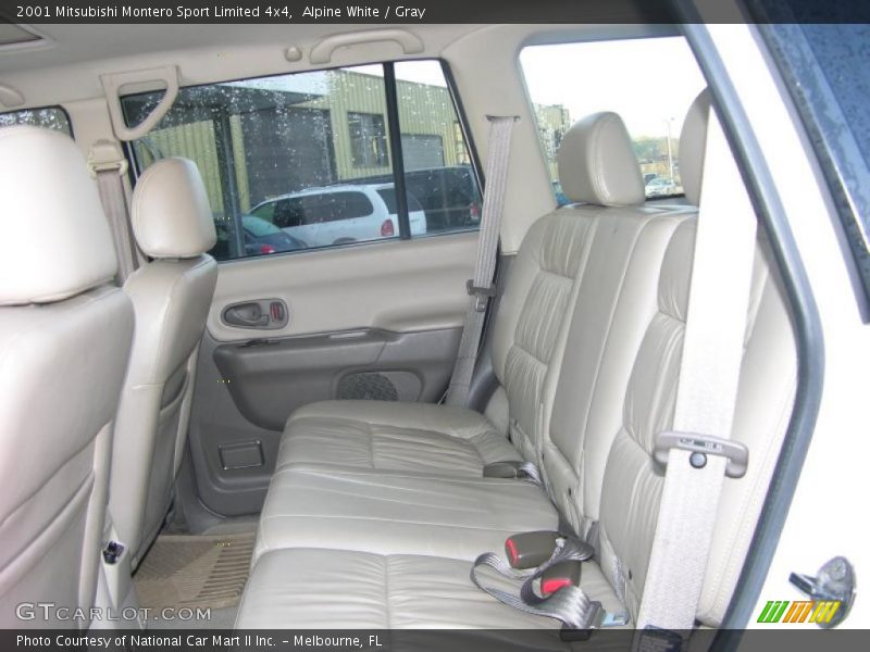 Alpine White / Gray 2001 Mitsubishi Montero Sport Limited 4x4