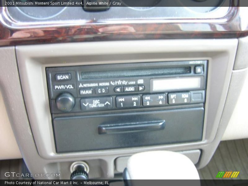 Alpine White / Gray 2001 Mitsubishi Montero Sport Limited 4x4
