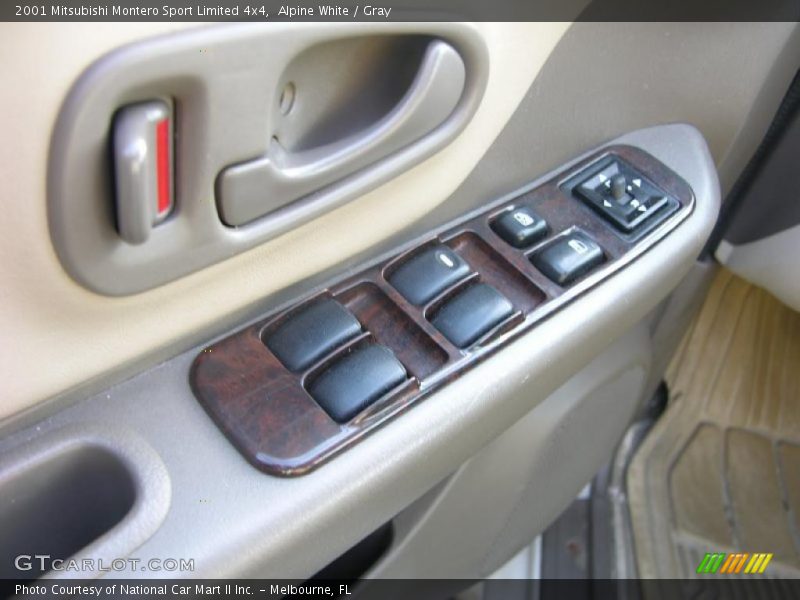 Alpine White / Gray 2001 Mitsubishi Montero Sport Limited 4x4