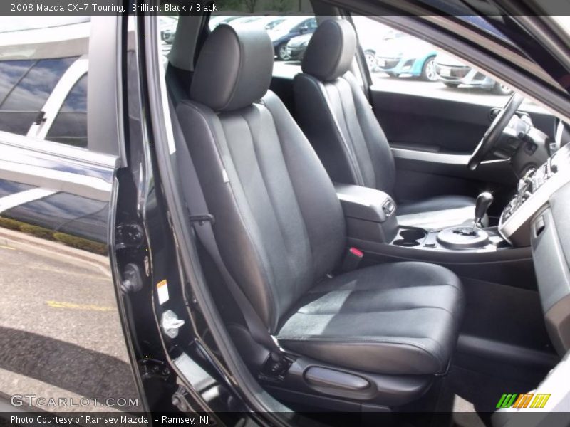 Brilliant Black / Black 2008 Mazda CX-7 Touring