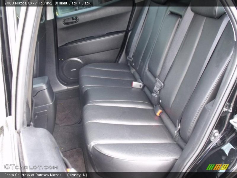 Brilliant Black / Black 2008 Mazda CX-7 Touring