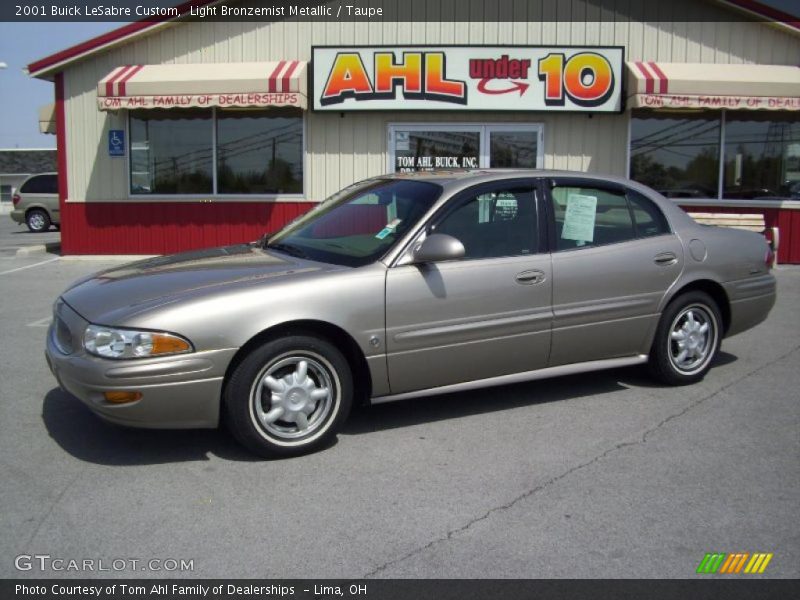 Light Bronzemist Metallic / Taupe 2001 Buick LeSabre Custom