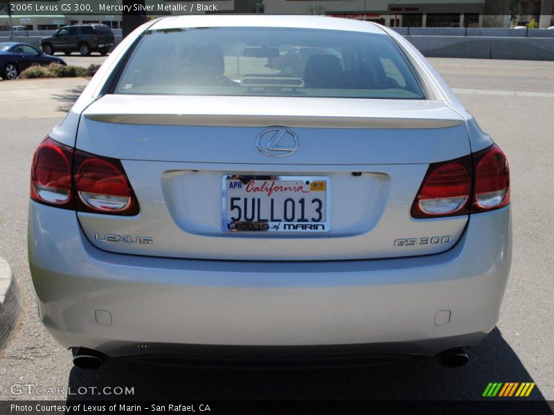 Mercury Silver Metallic / Black 2006 Lexus GS 300