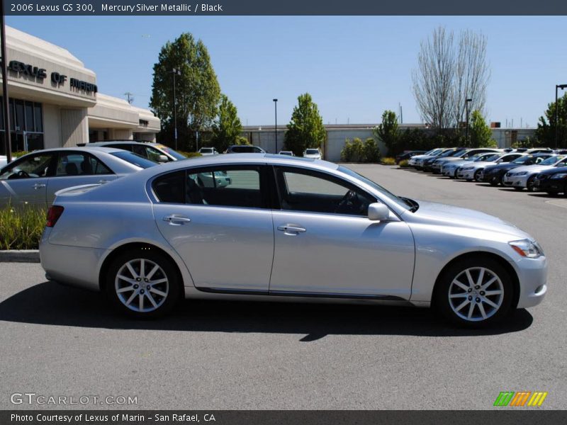 Mercury Silver Metallic / Black 2006 Lexus GS 300