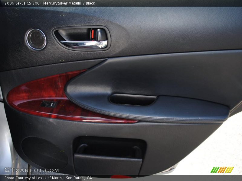 Mercury Silver Metallic / Black 2006 Lexus GS 300