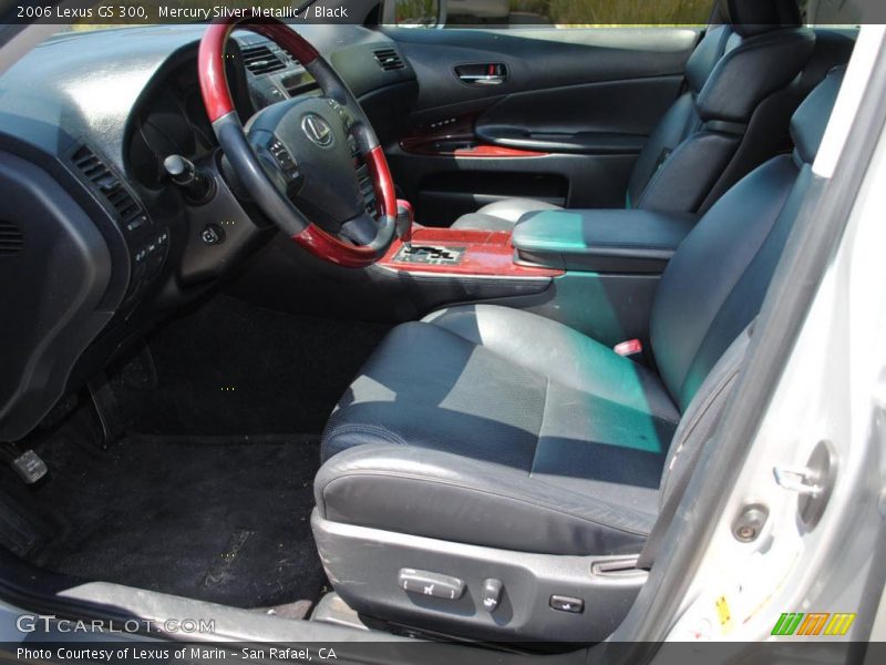 Mercury Silver Metallic / Black 2006 Lexus GS 300