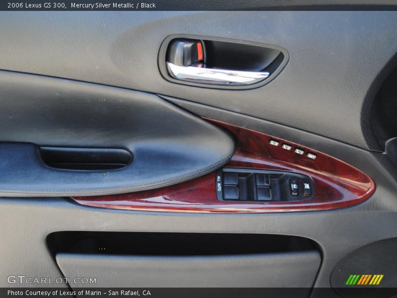 Mercury Silver Metallic / Black 2006 Lexus GS 300