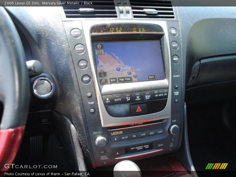 Mercury Silver Metallic / Black 2006 Lexus GS 300