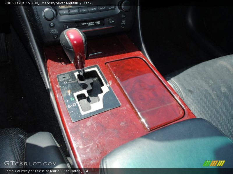 Mercury Silver Metallic / Black 2006 Lexus GS 300