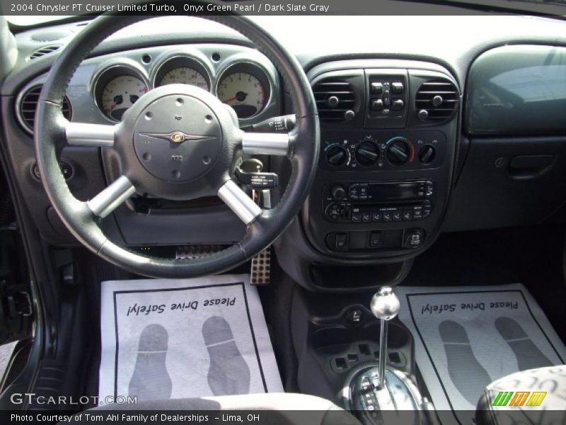 Onyx Green Pearl / Dark Slate Gray 2004 Chrysler PT Cruiser Limited Turbo