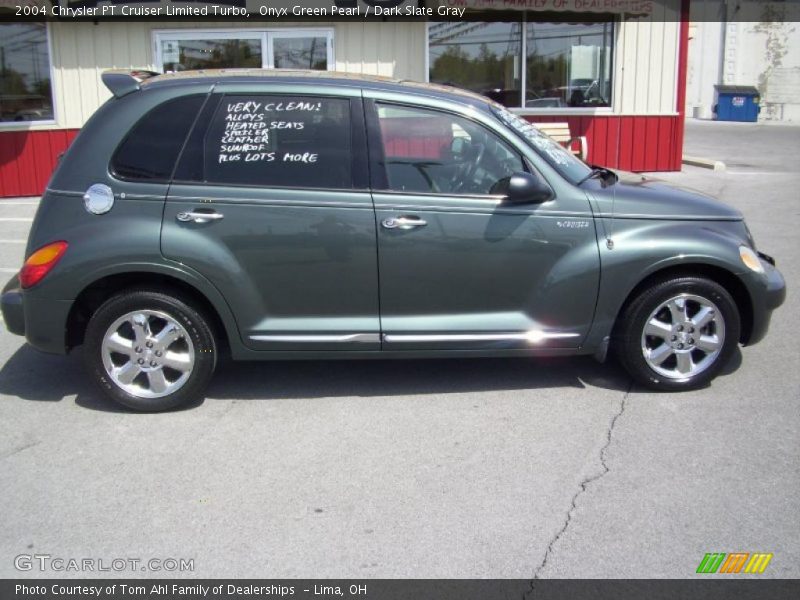 Onyx Green Pearl / Dark Slate Gray 2004 Chrysler PT Cruiser Limited Turbo