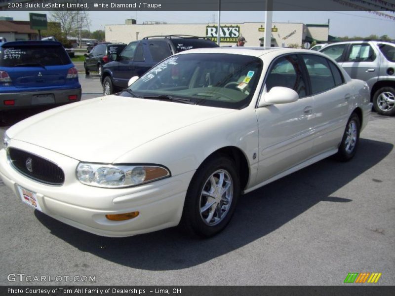 White Diamond / Taupe 2003 Buick LeSabre Limited