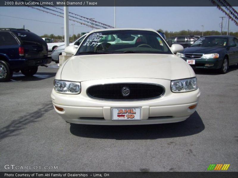 White Diamond / Taupe 2003 Buick LeSabre Limited