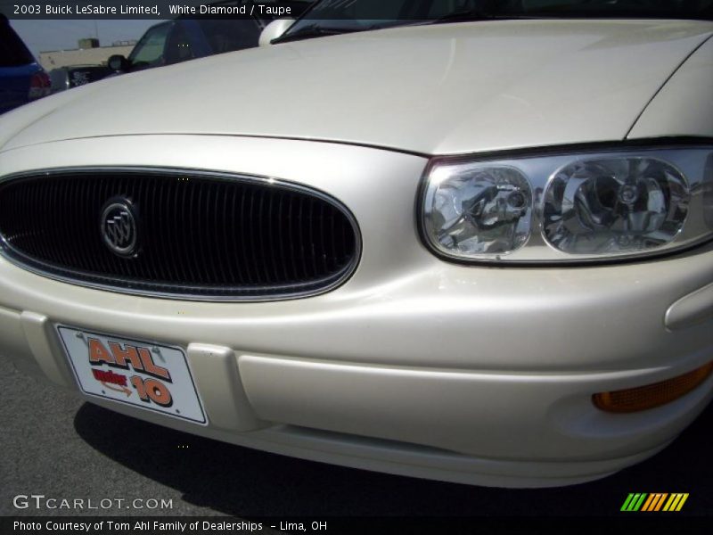 White Diamond / Taupe 2003 Buick LeSabre Limited