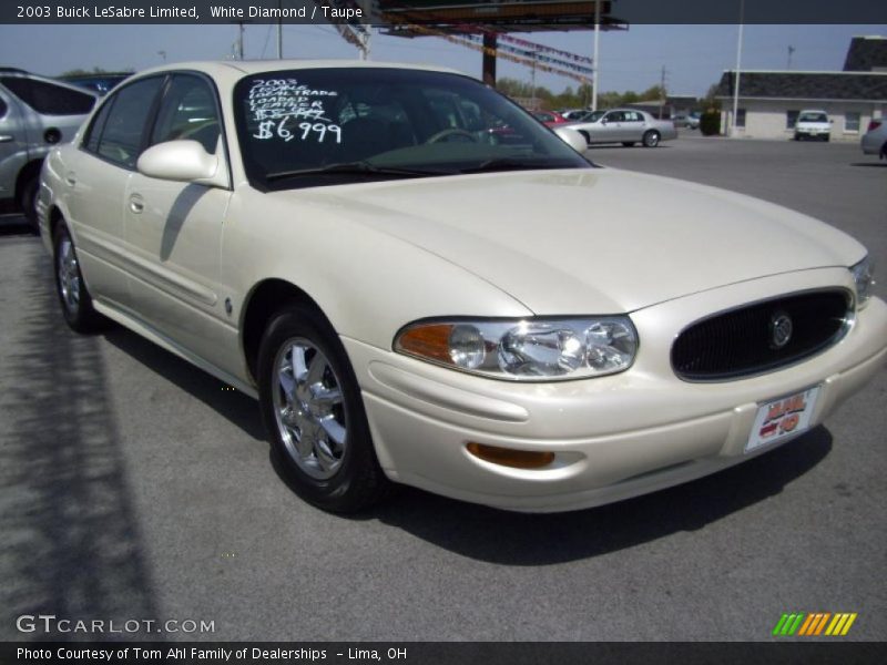 White Diamond / Taupe 2003 Buick LeSabre Limited