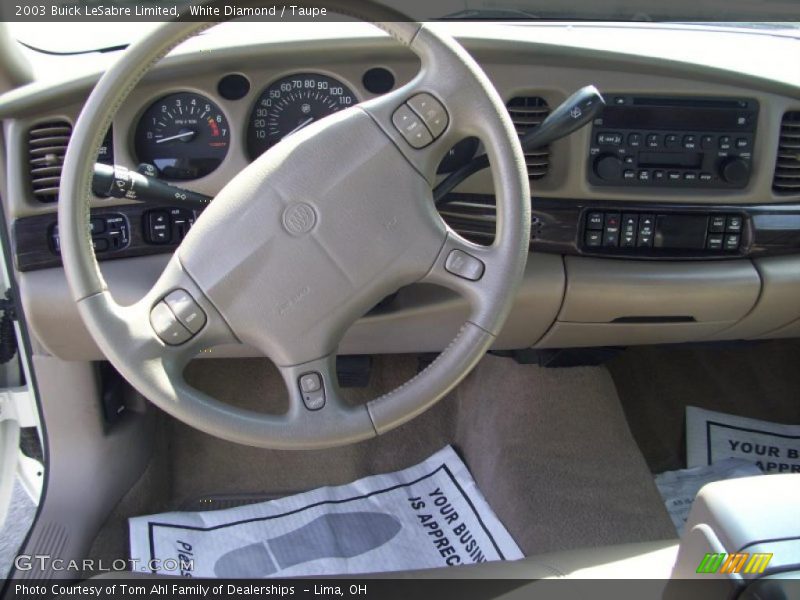 White Diamond / Taupe 2003 Buick LeSabre Limited