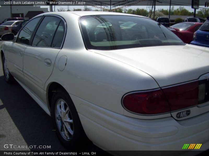 White Diamond / Taupe 2003 Buick LeSabre Limited