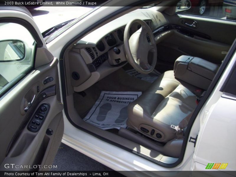 White Diamond / Taupe 2003 Buick LeSabre Limited