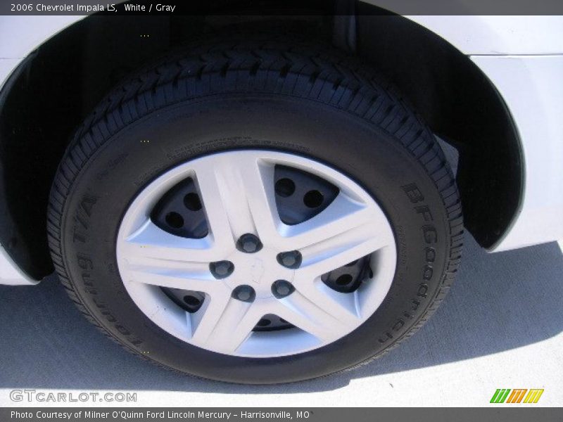 White / Gray 2006 Chevrolet Impala LS