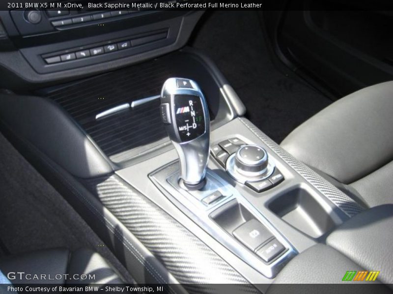 Black Sapphire Metallic / Black Perforated Full Merino Leather 2011 BMW X5 M M xDrive