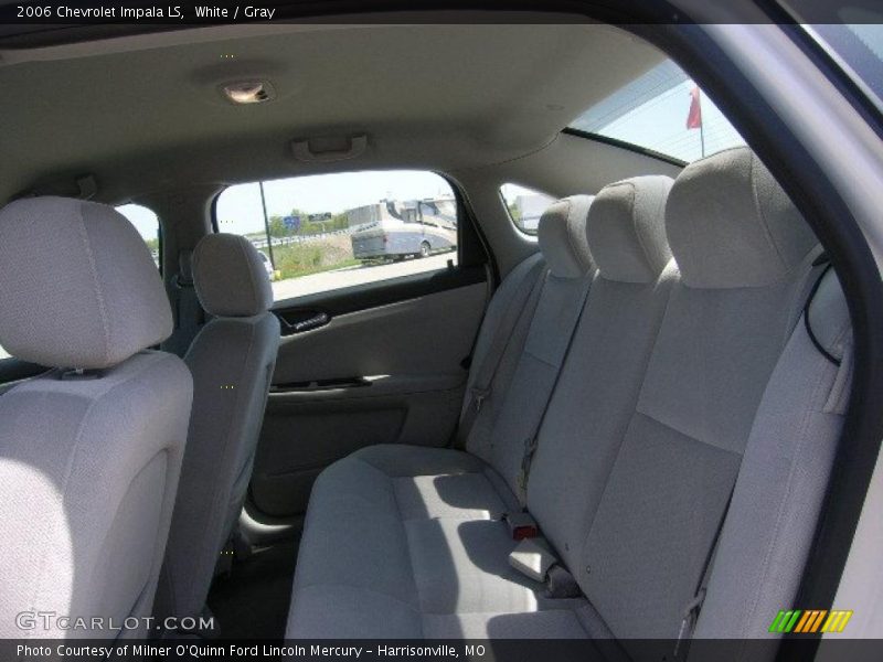 White / Gray 2006 Chevrolet Impala LS