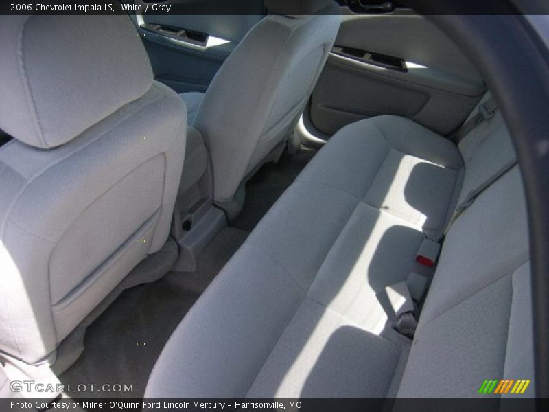 White / Gray 2006 Chevrolet Impala LS