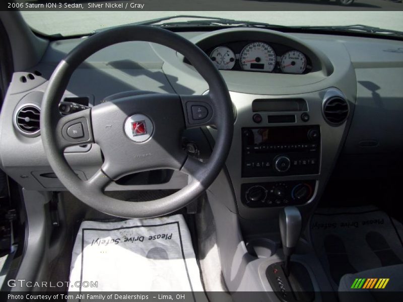 Silver Nickel / Gray 2006 Saturn ION 3 Sedan