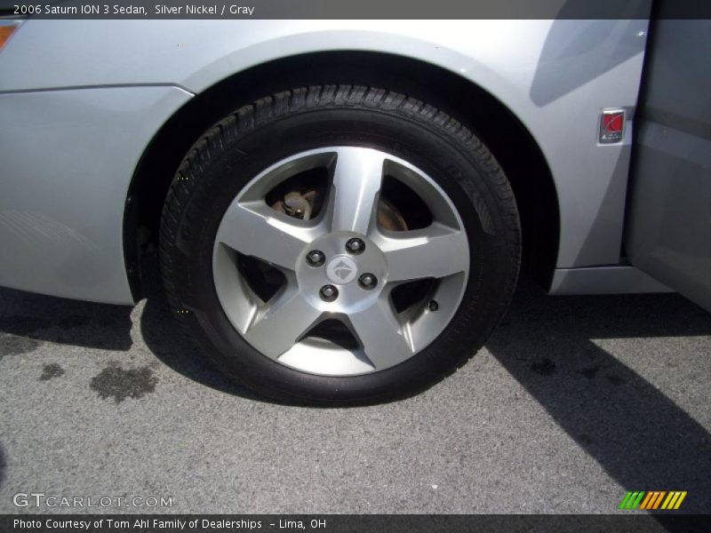 Silver Nickel / Gray 2006 Saturn ION 3 Sedan