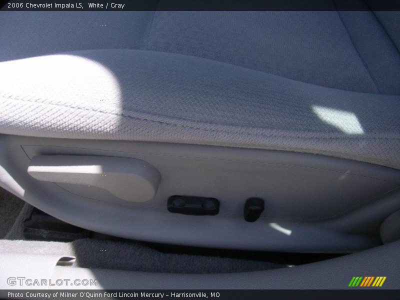 White / Gray 2006 Chevrolet Impala LS