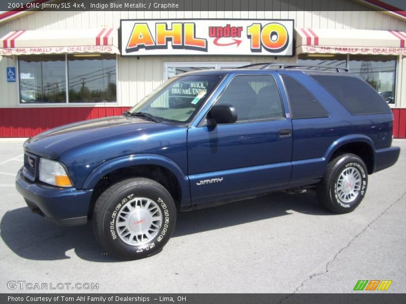 Indigo Blue Metallic / Graphite 2001 GMC Jimmy SLS 4x4